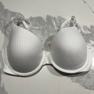Victoria’s Secret White Ribbed T-Shirt Bra - Women Intimates